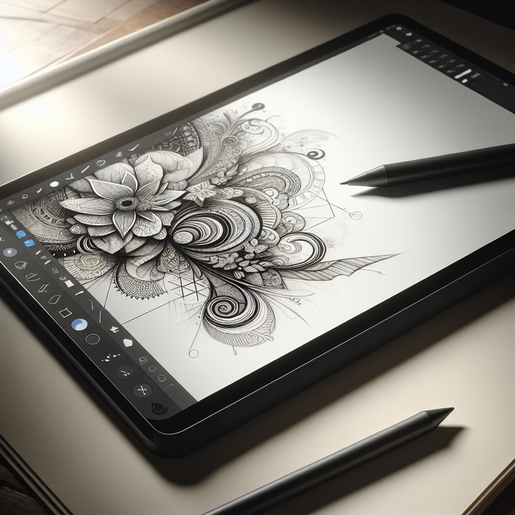 iPad Pro as a Digital Sketchbook: Utilizing Apple Pencil for Art